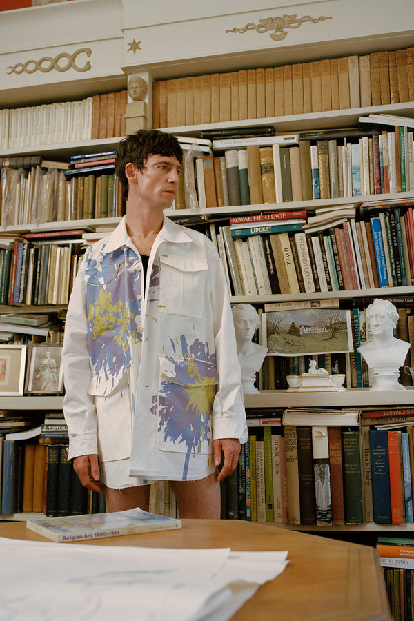 'Hockney' Splatter Overshirt - Archival Sale alternate view
