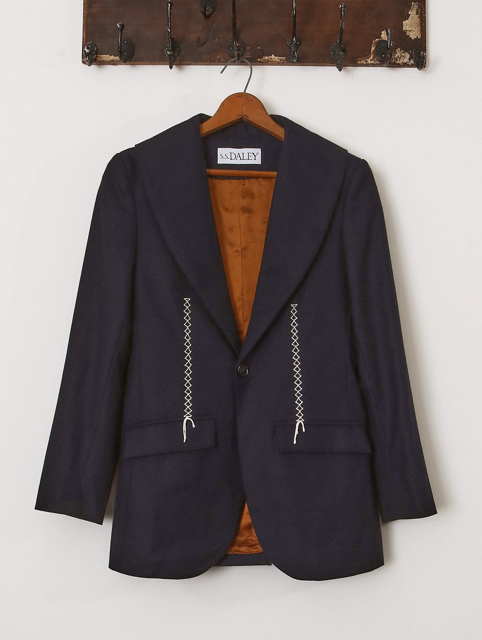 'Sail' Single Breasted Bib Jacket - Mens - Archival Sale