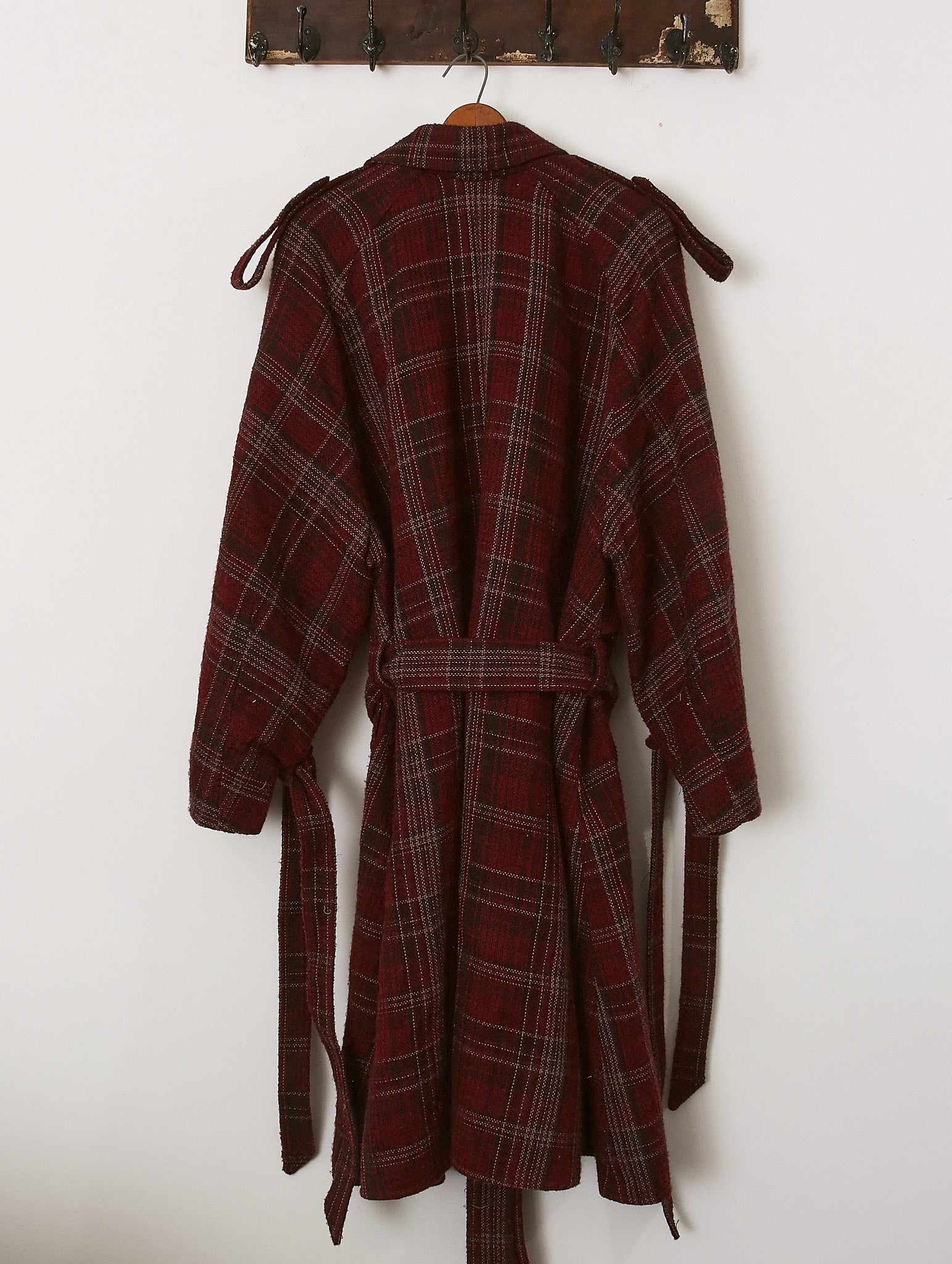 'Rowland' Wool Trench Coat - Archival Sale