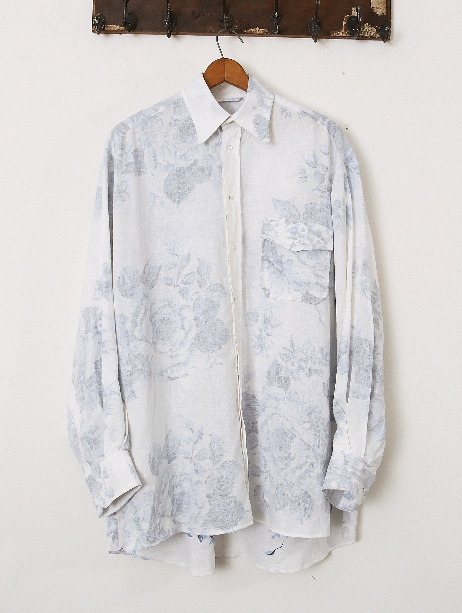 'Sebastian' Faded Floral Shirt - Archival Sale