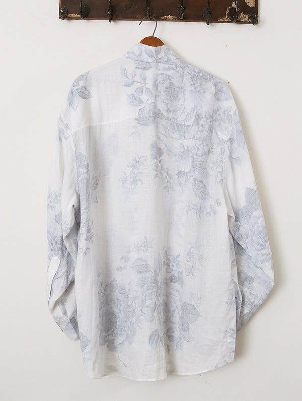 'Sebastian' Faded Floral Shirt - Archival Sale alternate view