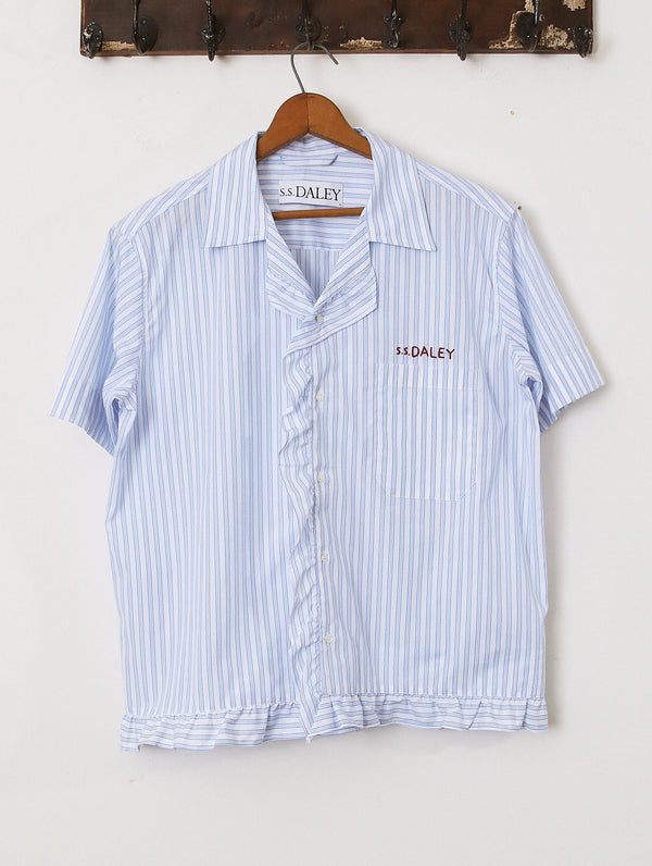 'Oxford' Pillowcase Shirt - Blue and White - Archival Sale
