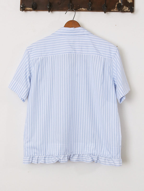 'Oxford' Pillowcase Shirt - Blue and White - Archival Sale alternate view