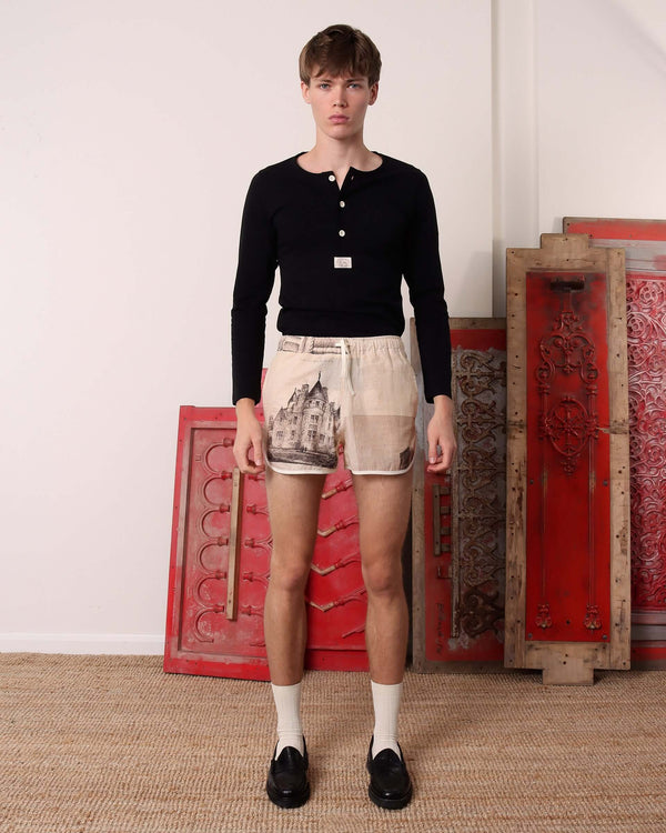Harold' T-shirt- Black