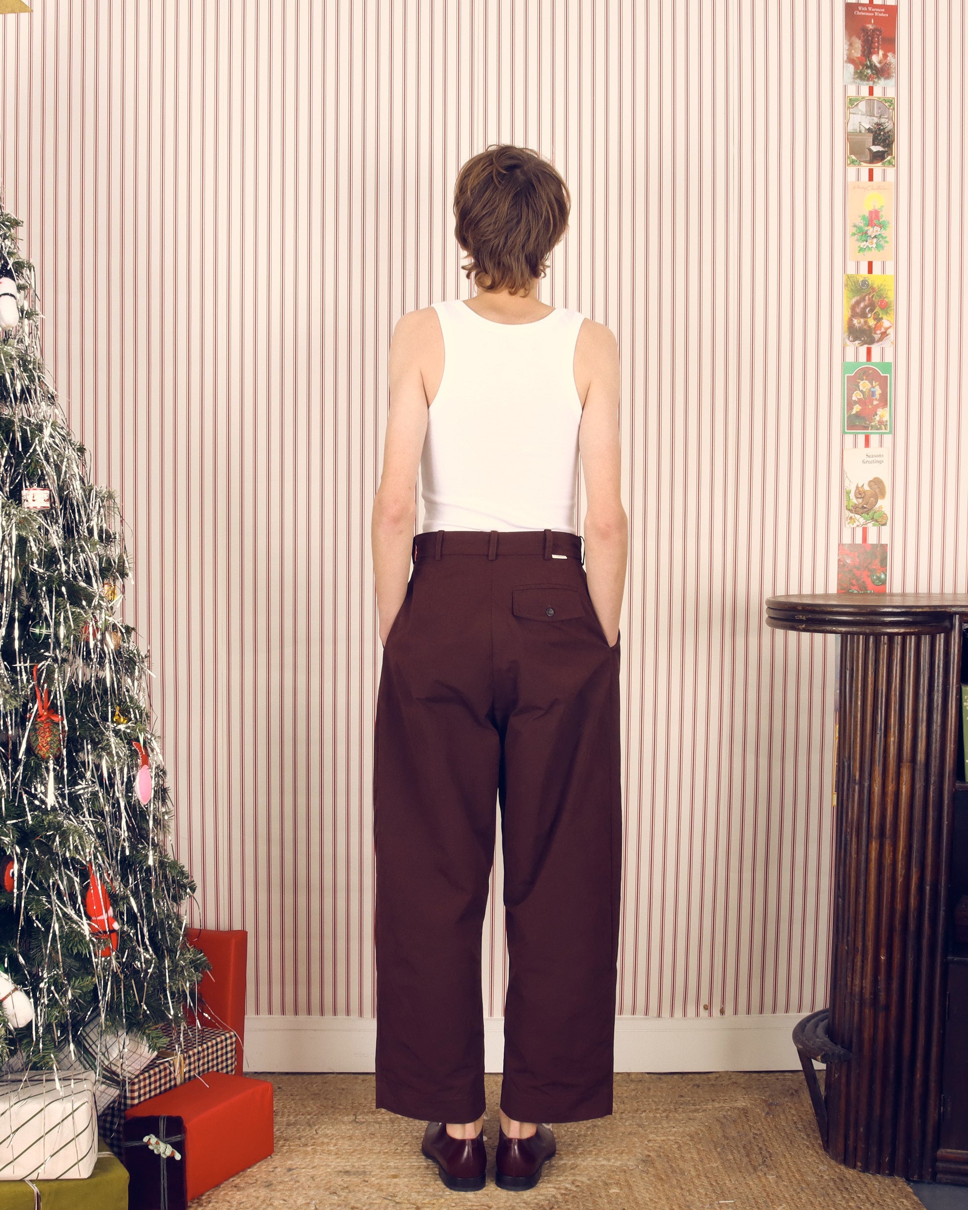 'Morris' Trouser - Chestnut