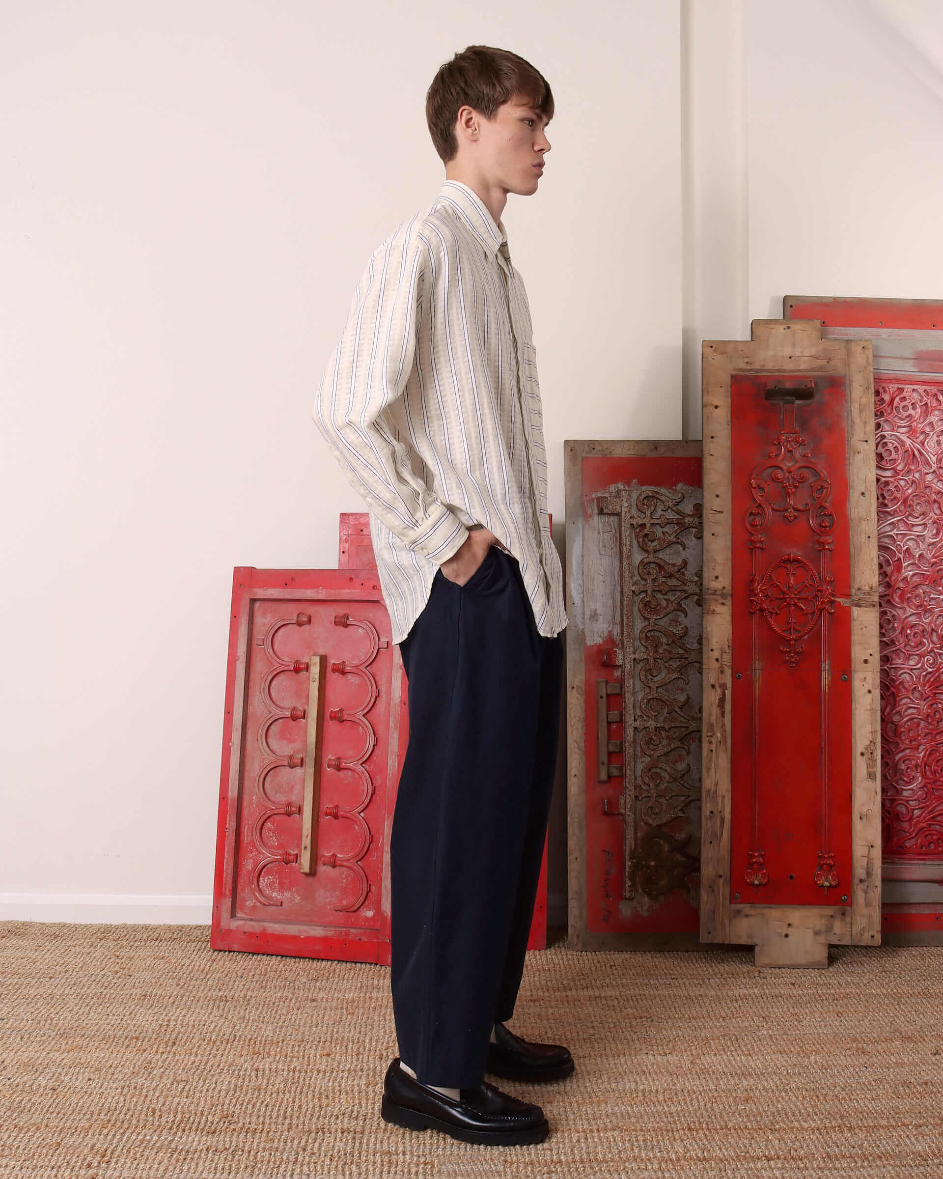 Cuthbert' Shirt - Striped