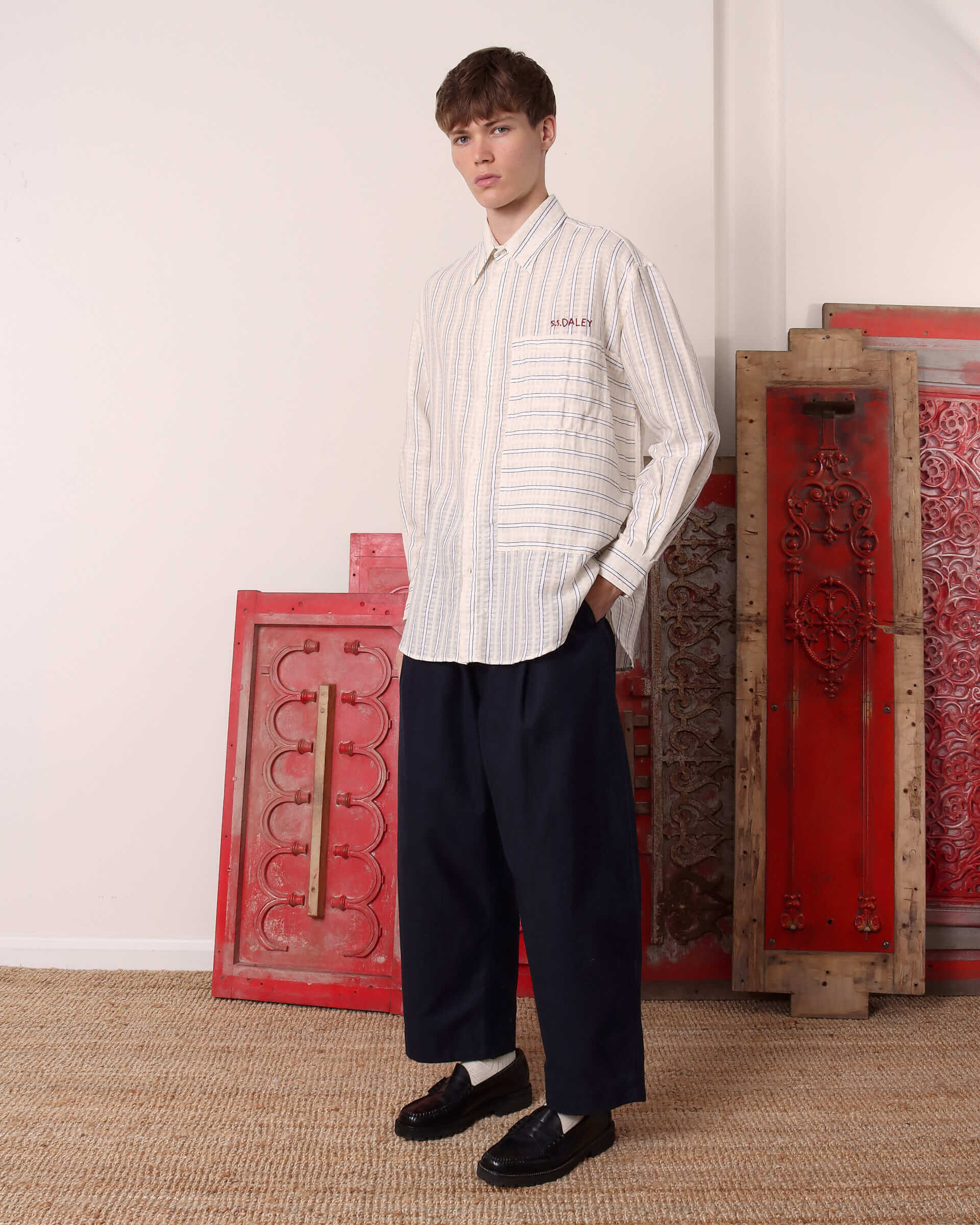 Cuthbert' Shirt - Striped