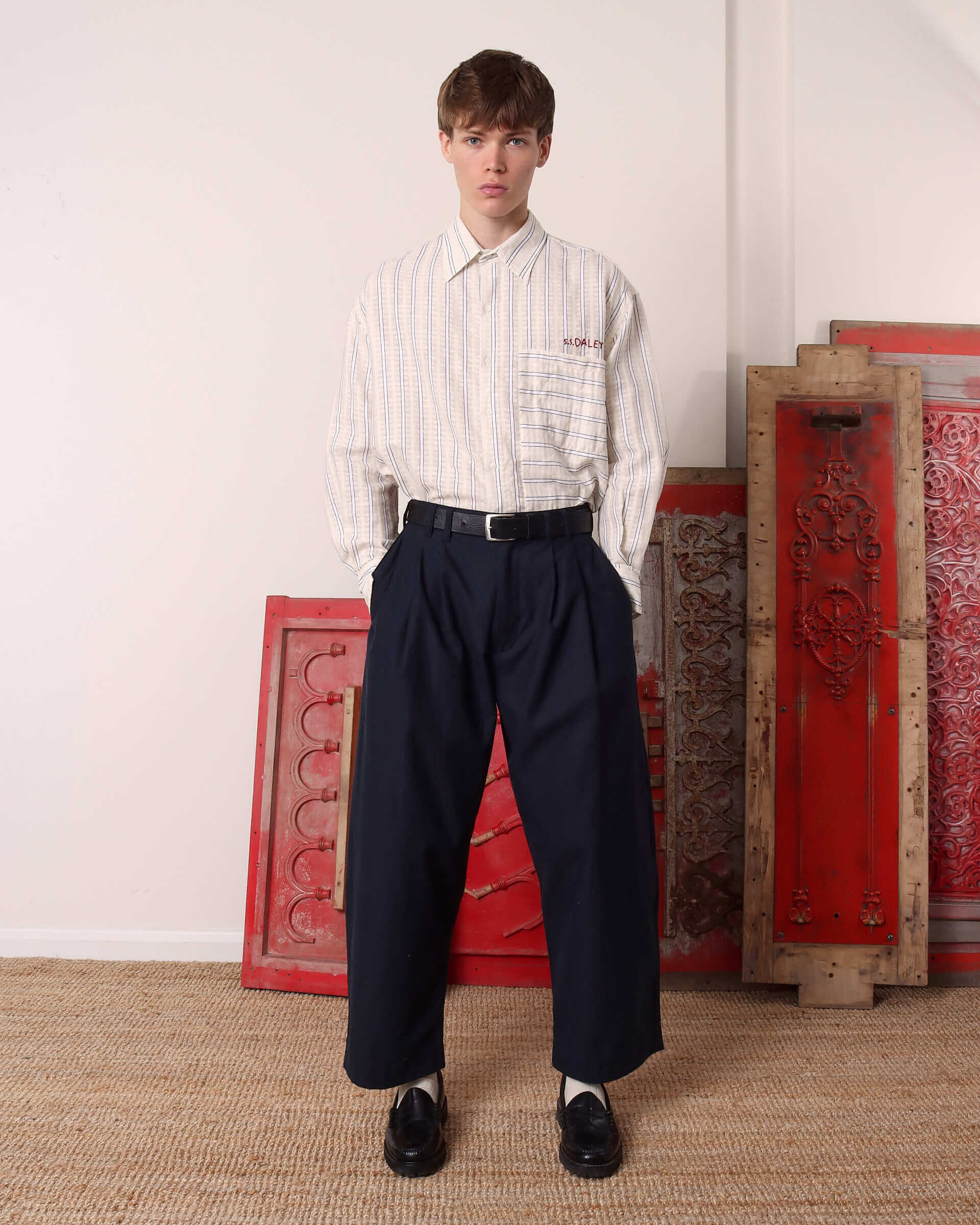 Cuthbert' Shirt - Striped