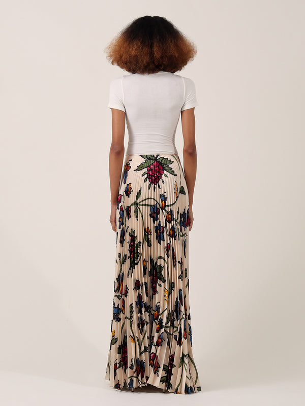 Kate Pleated Skirt - Thorns alternate view