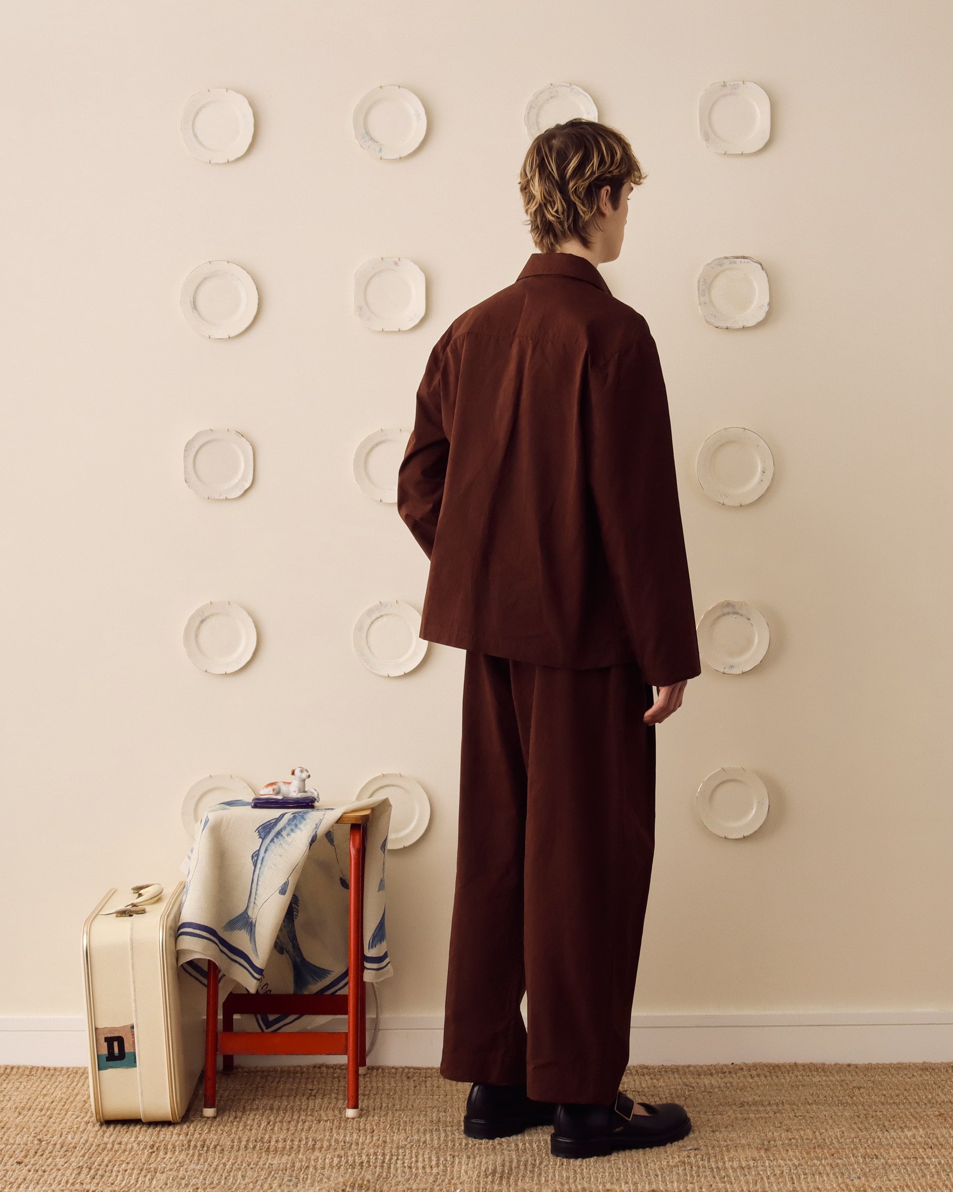 'Morris' Chore Jacket - Chestnut - Archival Sale