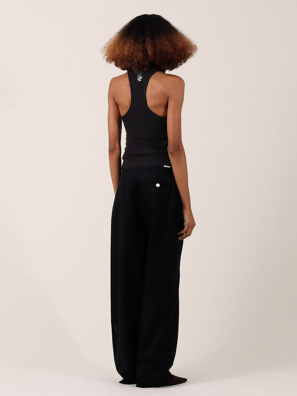 Cochrane Racer-Back Vest — Black alternate view