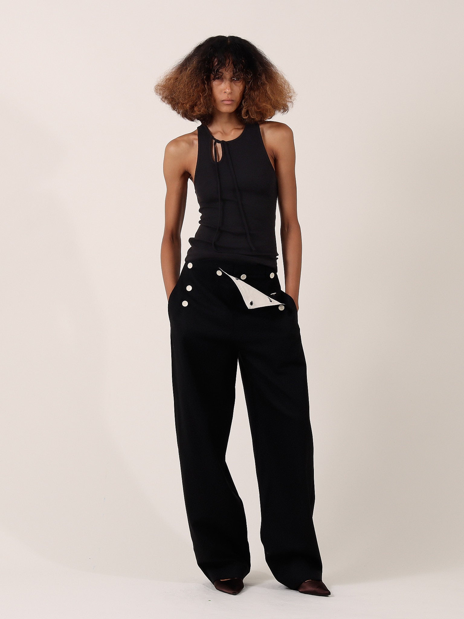 Cochrane Racer-Back Vest — Black