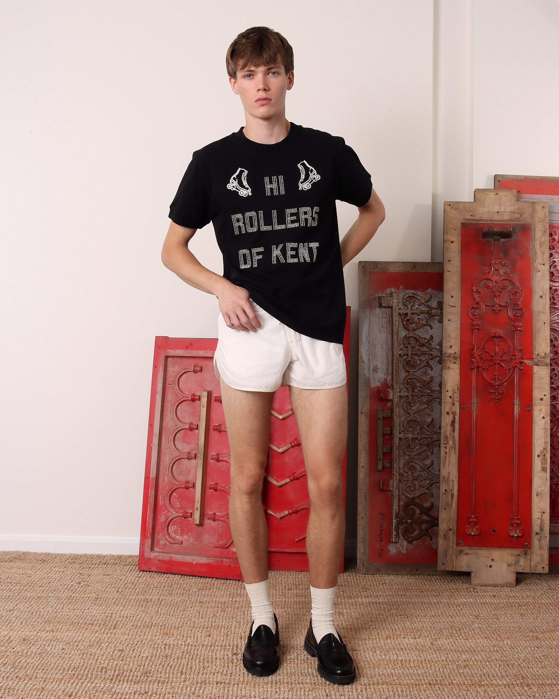 Hi Rollers' T-shirt - Black