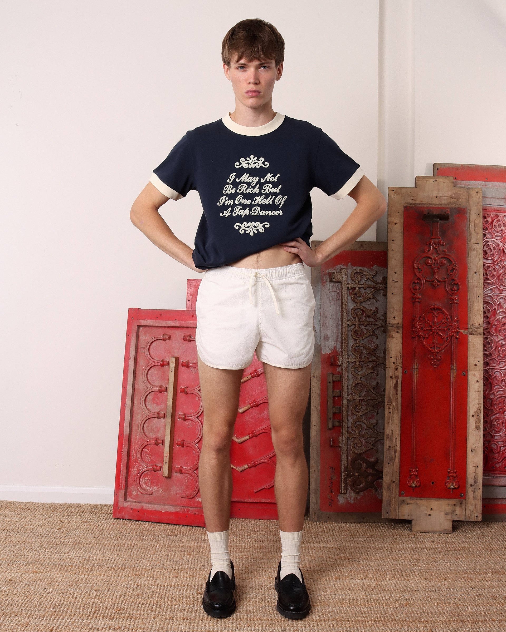 Tap' T-shirt - Navy