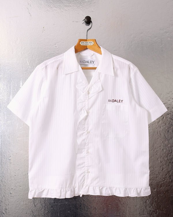 Oxford' Pillowcase shirt- White Stripe alternate view