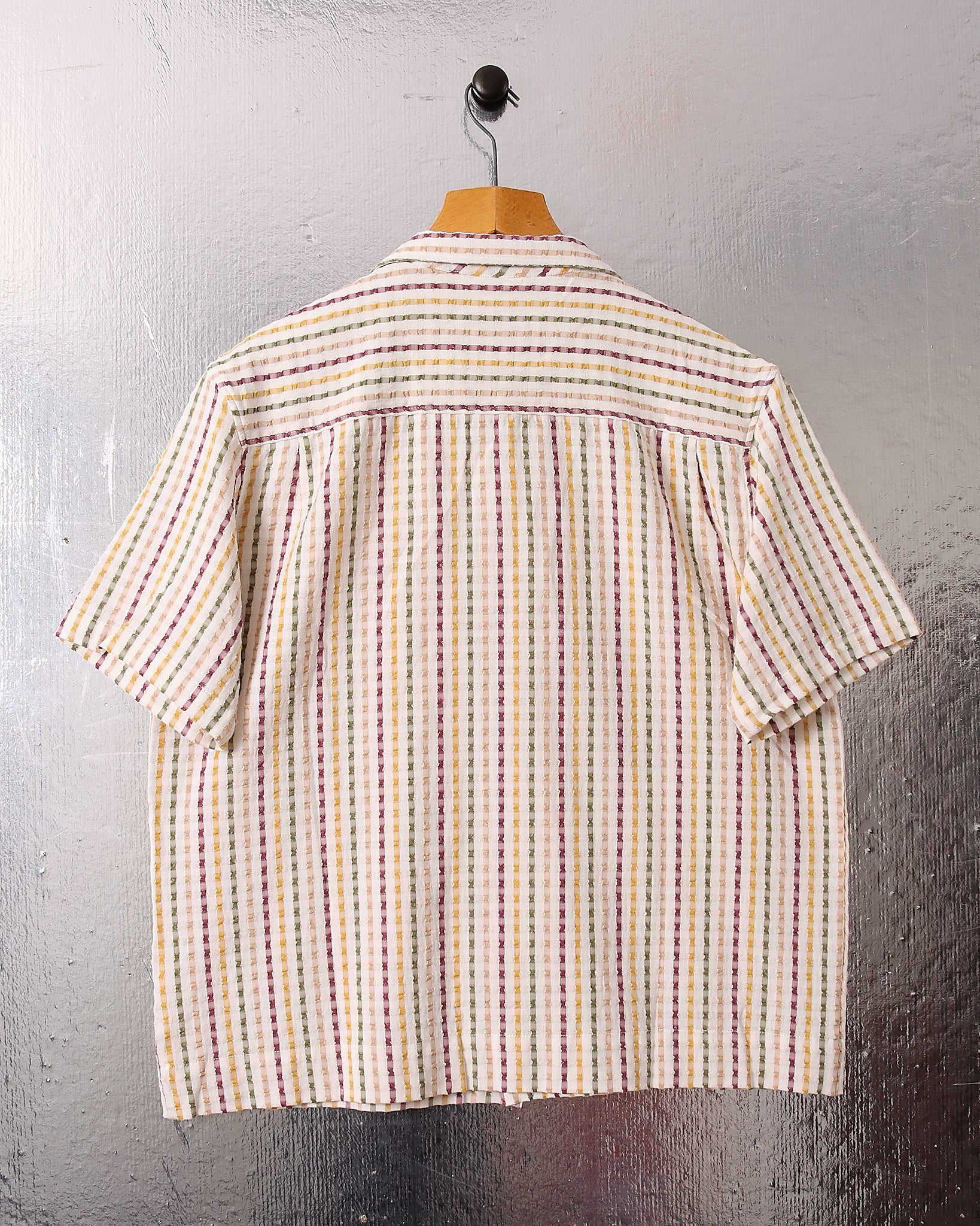 Almer' Woven Stripe Shirt