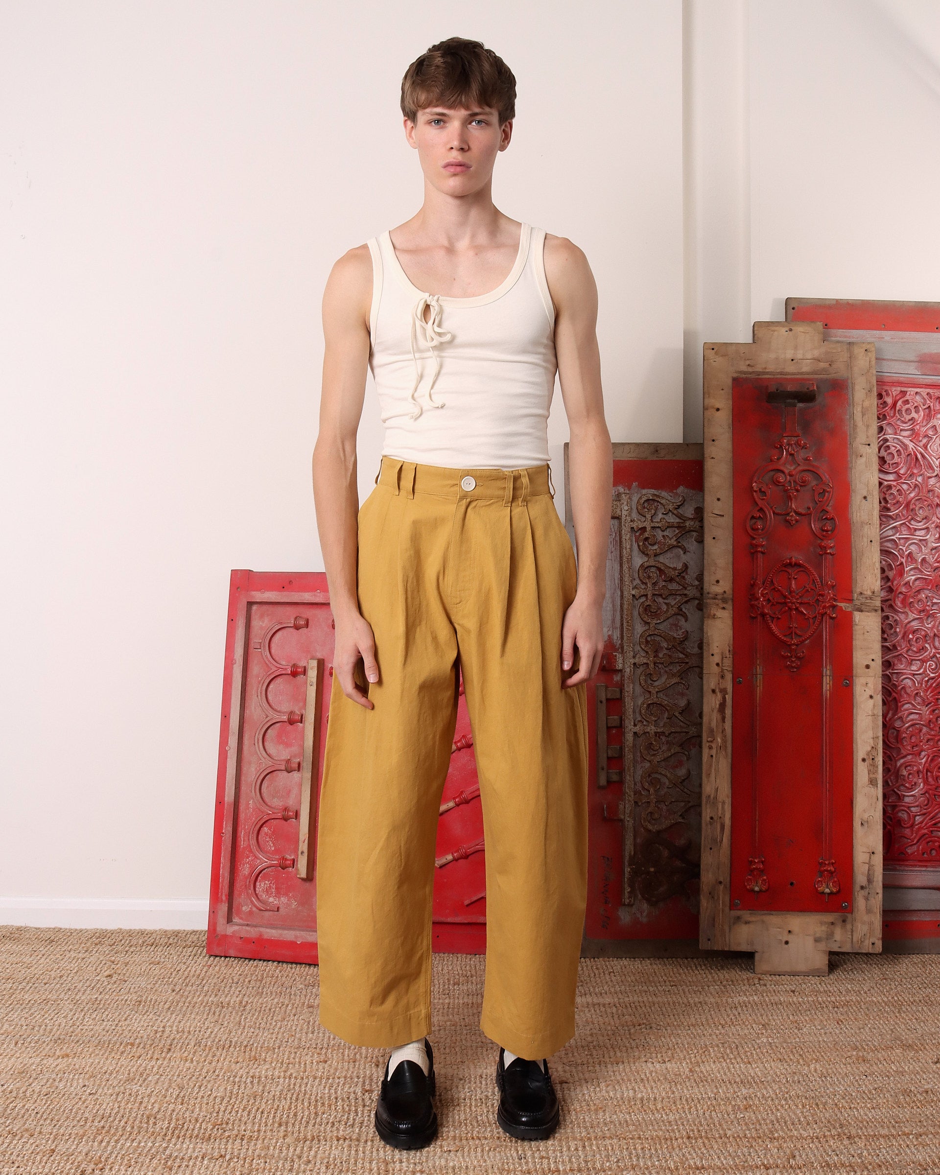 Clarence' Trouser - Mustard