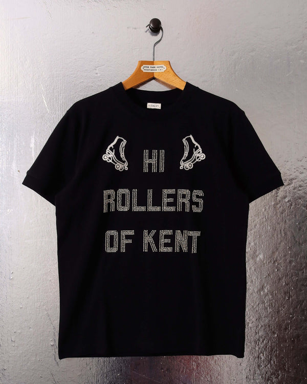 Hi Rollers' T-shirt Womens- Black alternate view