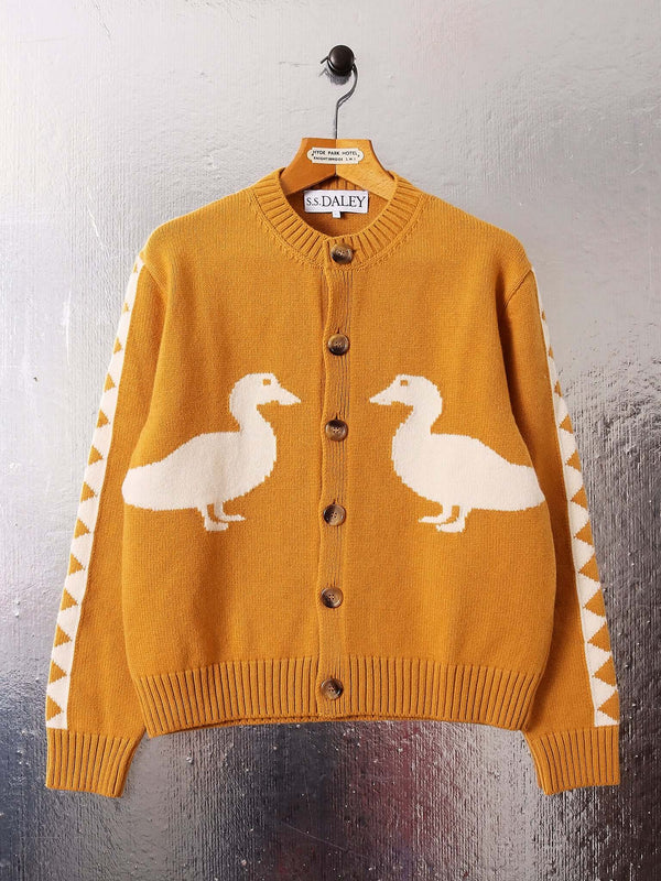 Jasper' Cardigan - Mustard alternate view