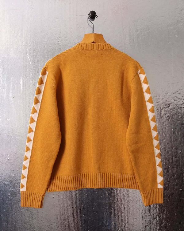 Jasper' Duck Cardigan - Mustard alternate view