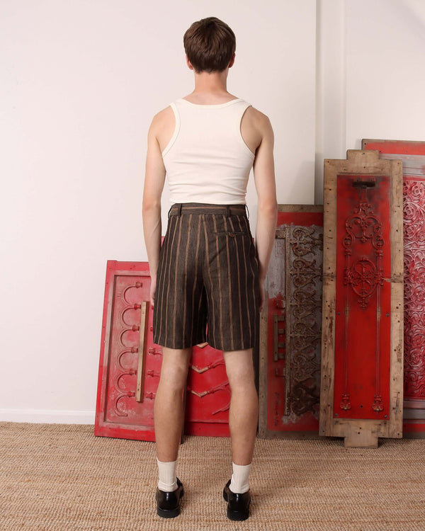Rafferty' Pleated Suit Short alternate view