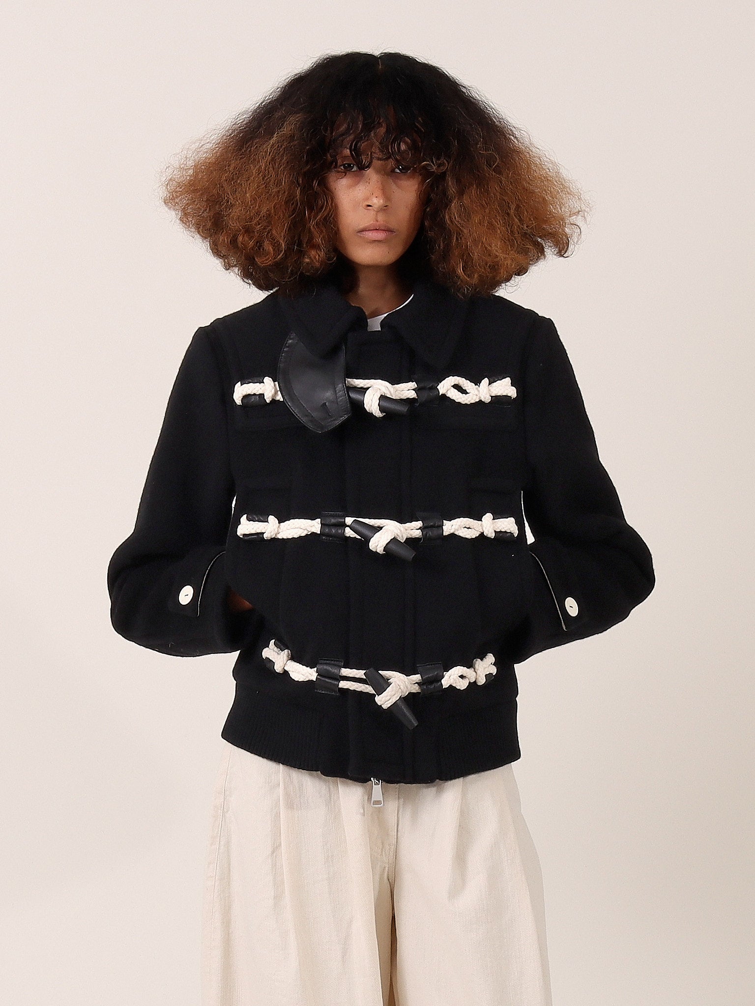 Marin Rope-Fastened Jacket — Black