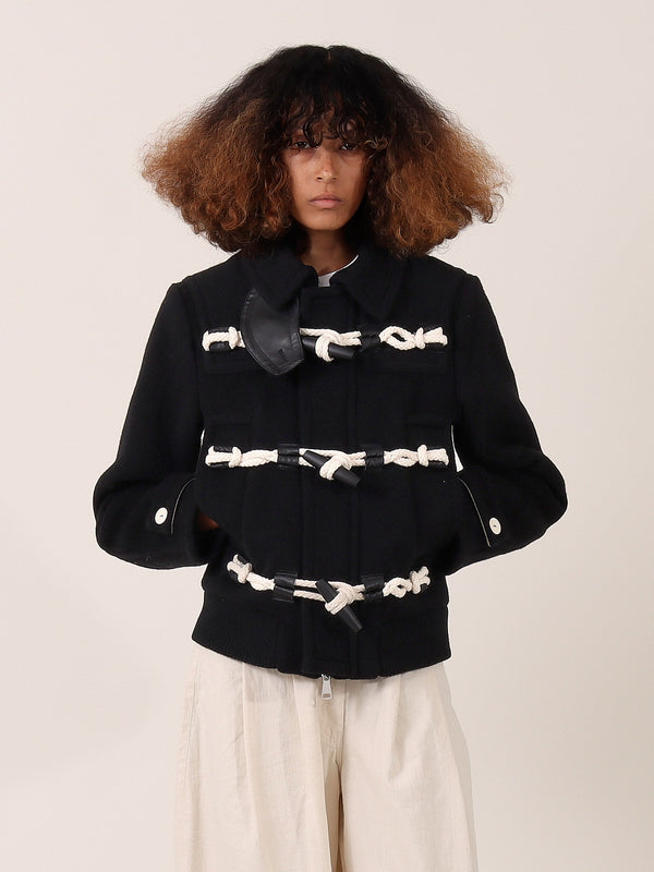Marin Rope-Fastened Jacket — Black