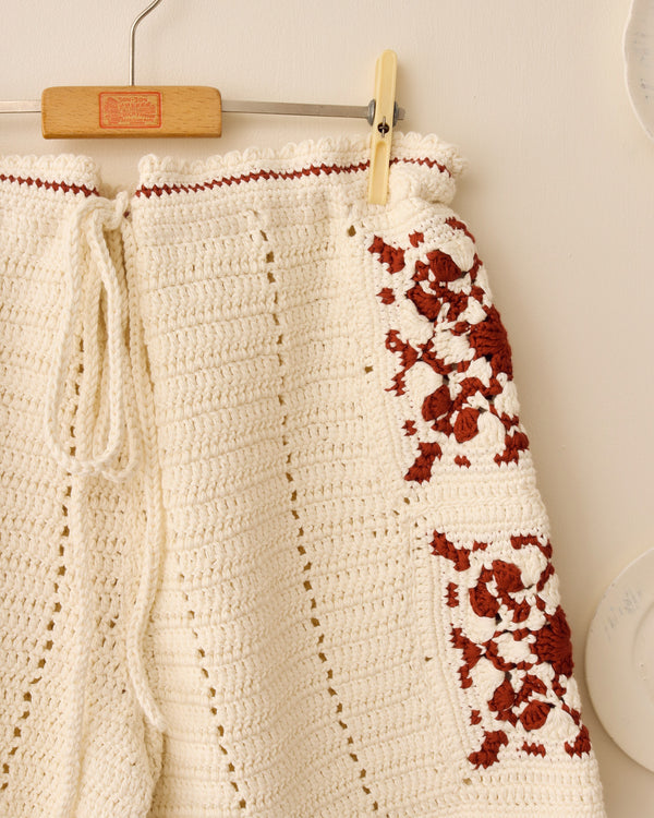 Sako Crochet Short - Red alternate view