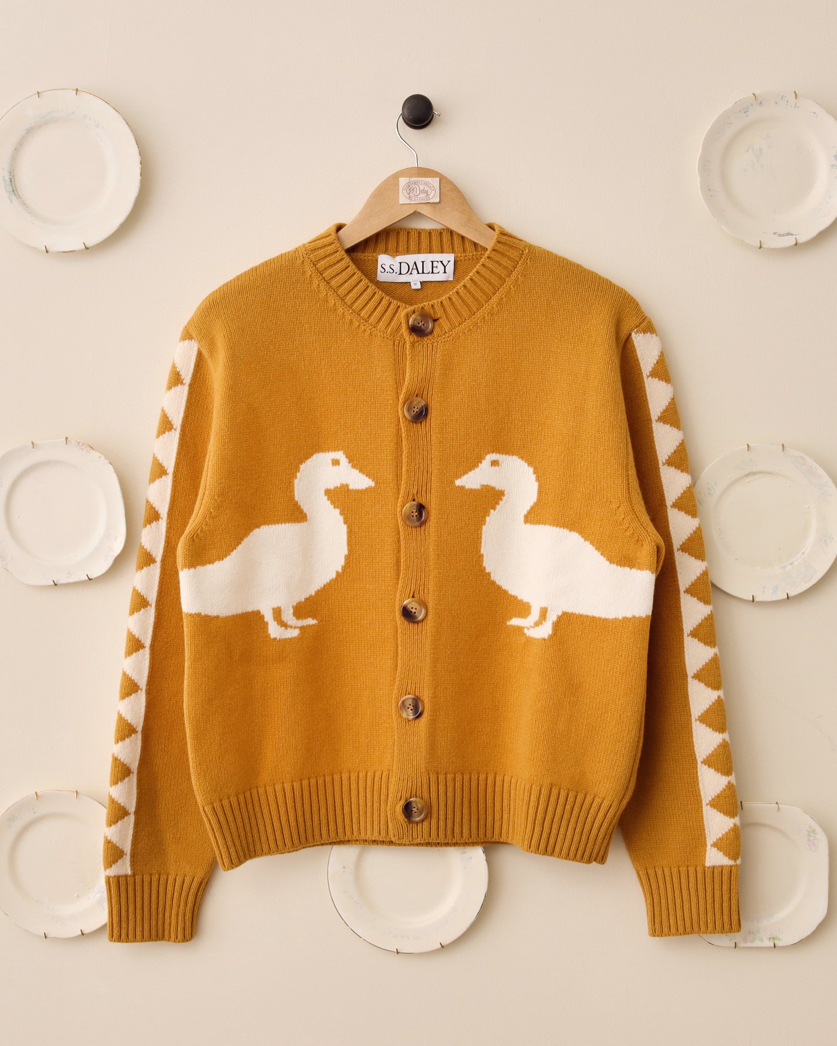 Jasper Cardigan Mustard