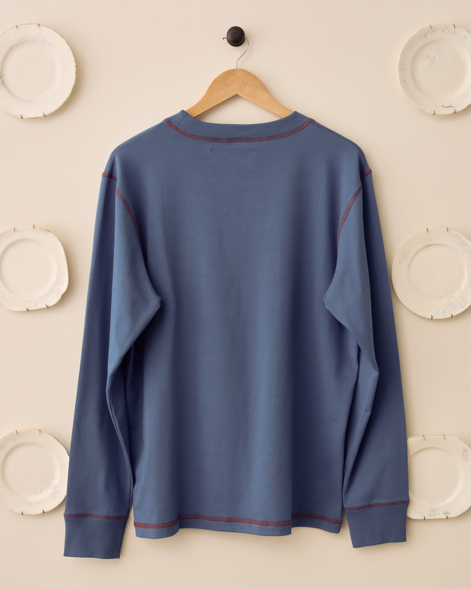 'Merry Ment' T-Shirt - Blue - Archival Sale