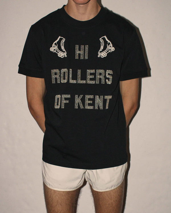 Hi Rollers' T-shirt - Black alternate view