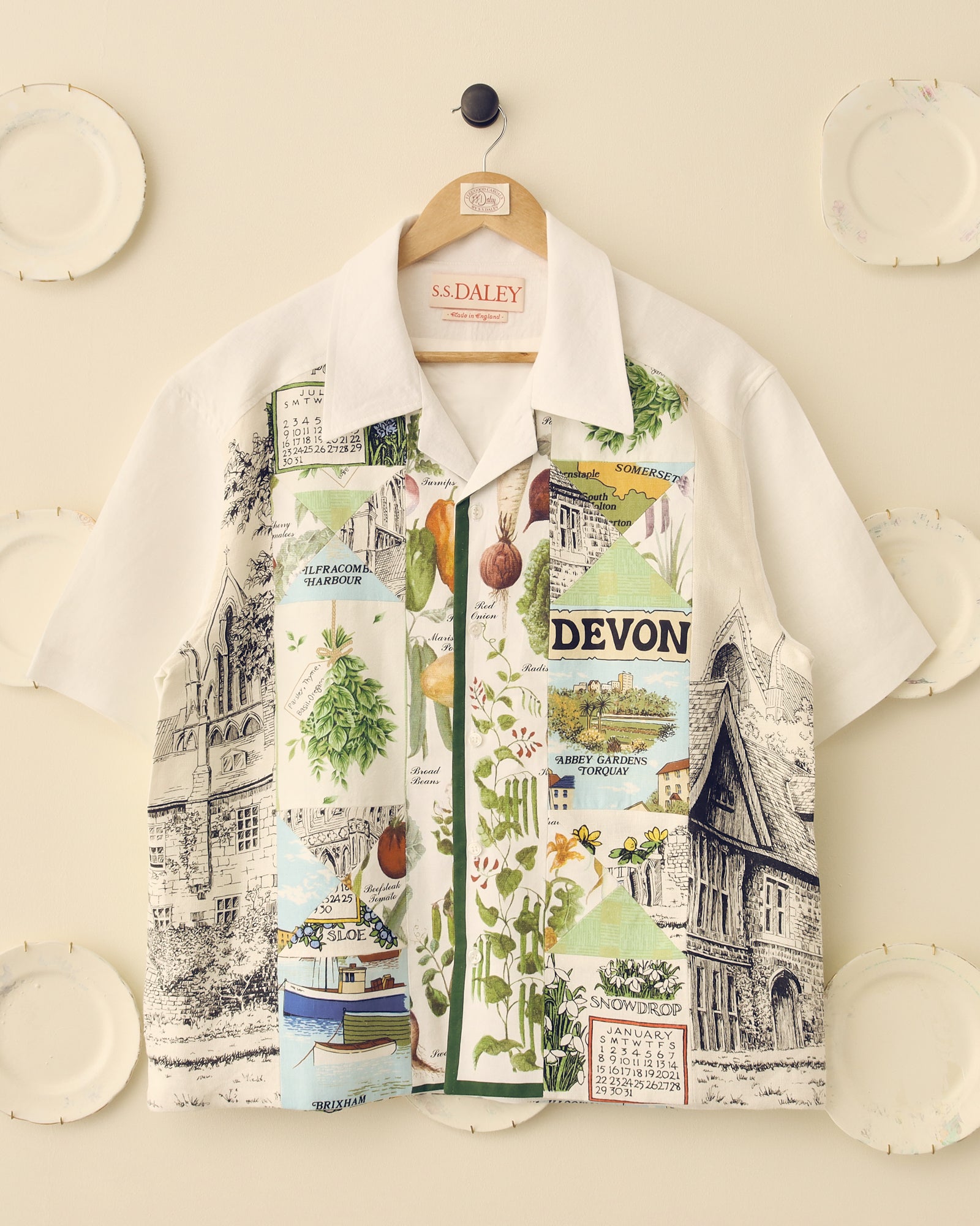 Orange Label: 'Devon' Patchwork Shirt