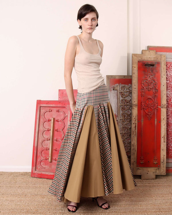 Taali Skirt - Checked