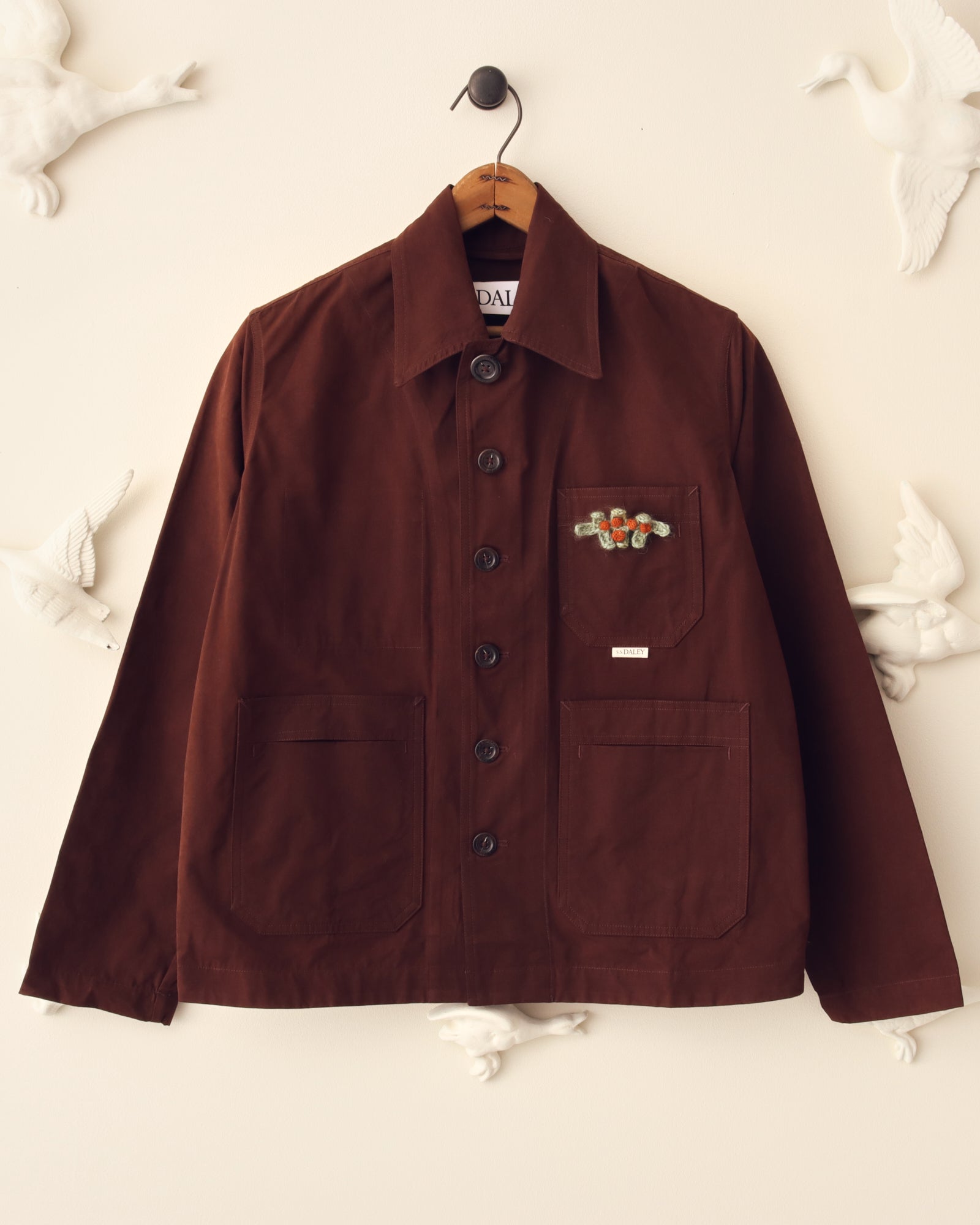 'Morris' Chore Jacket - Chestnut