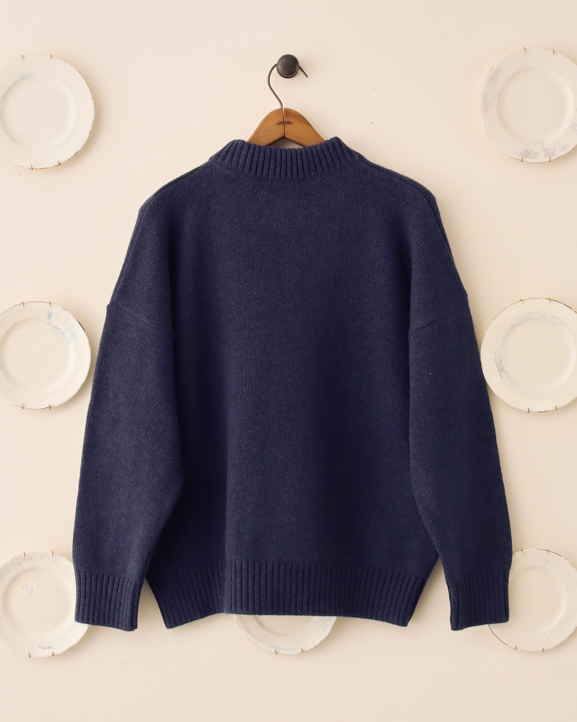 Mallard Crewneck Sweater - Navy