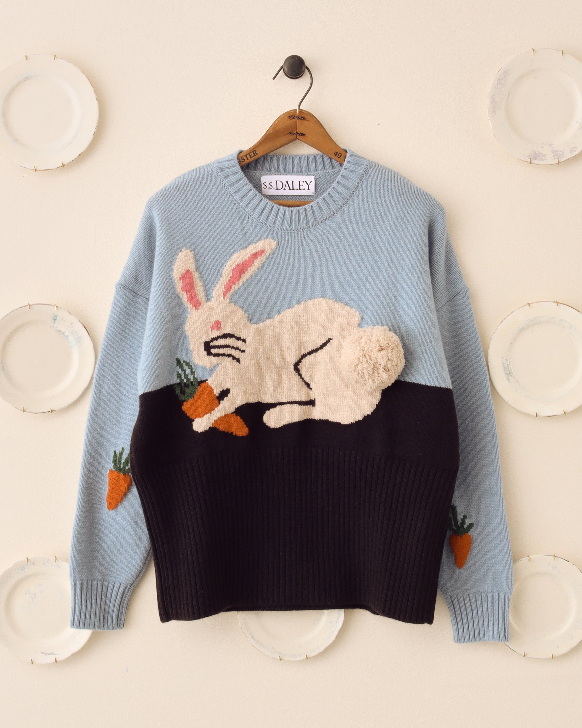 'Hector' Bunny Crewneck Sweater