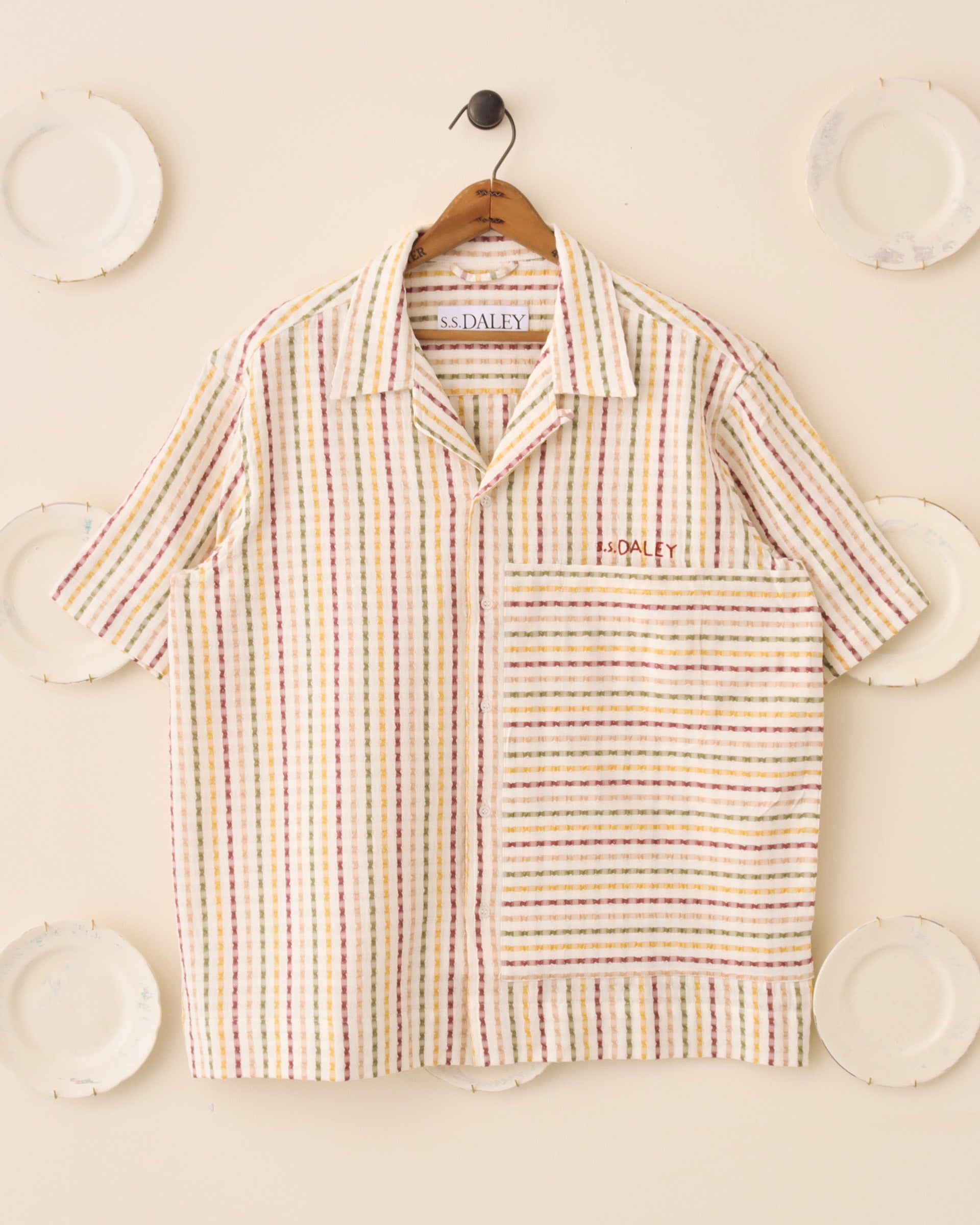 'Almer' Woven Stripe Shirt