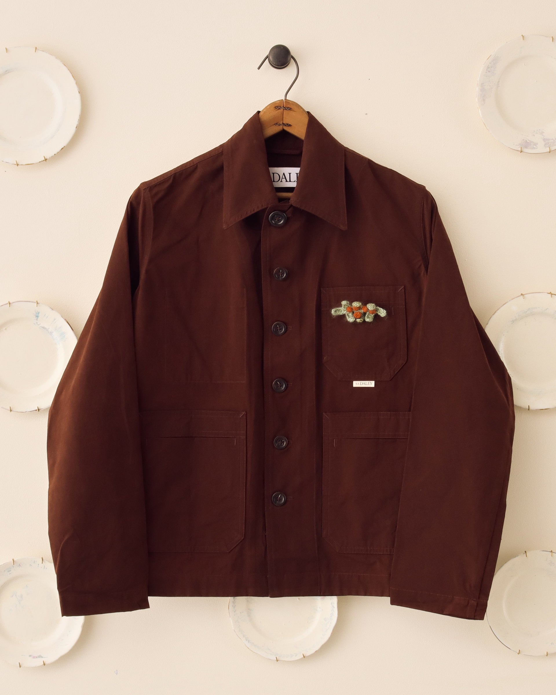 'Morris' Chore Jacket - Chestnut