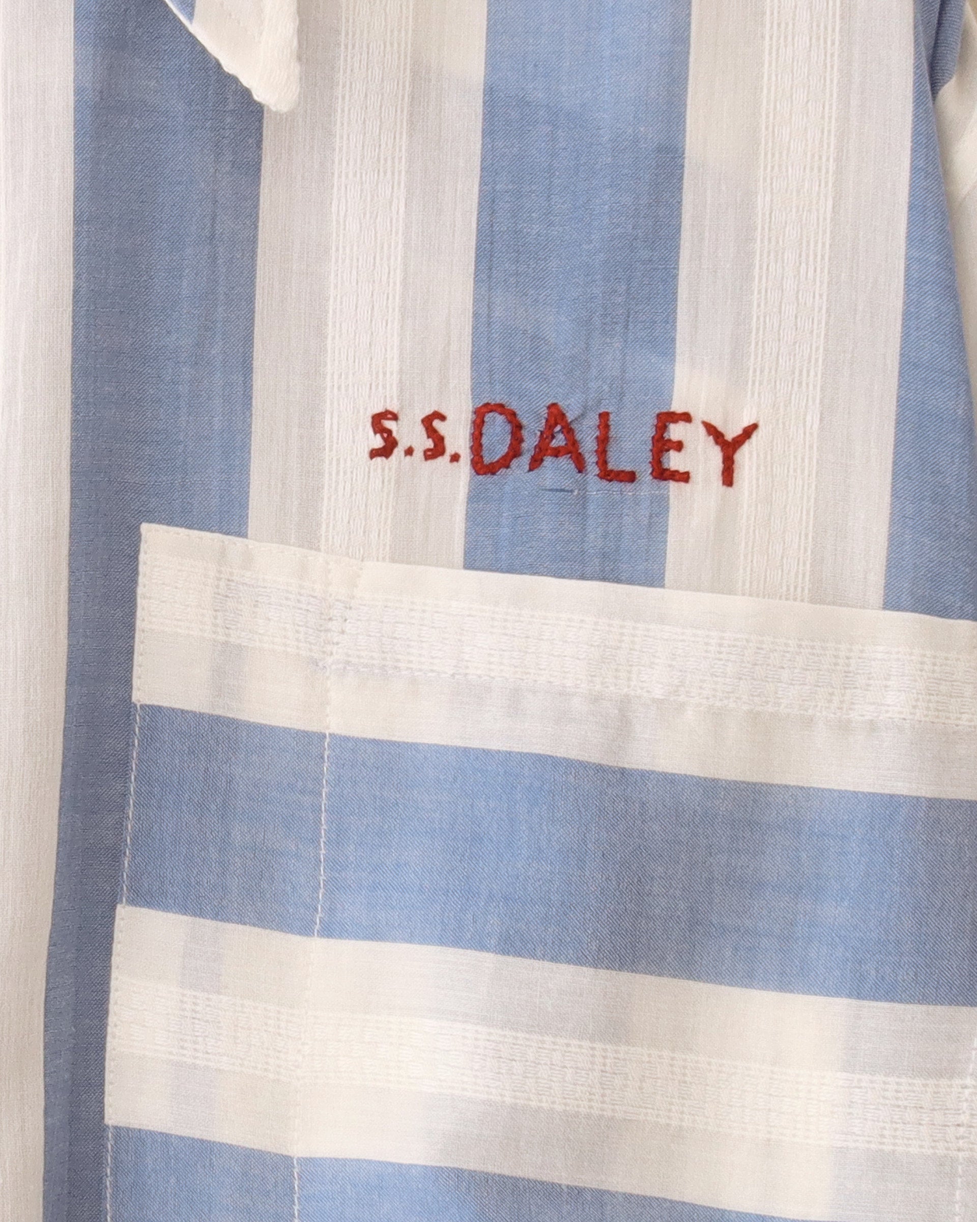'Turing' Short Sleeve Shirt - Blue/White