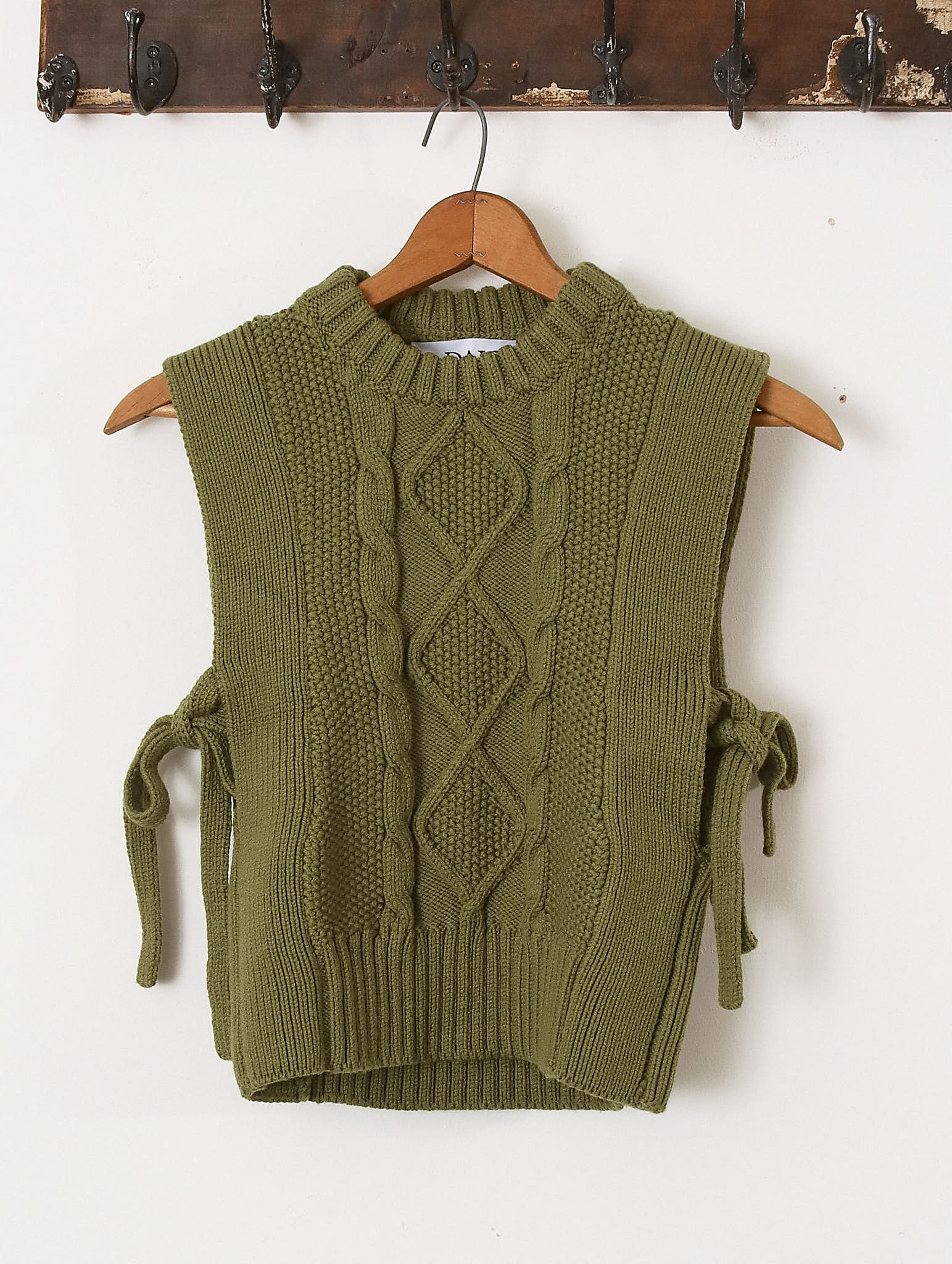 'Blandine' Vest - Green - Archival Sale