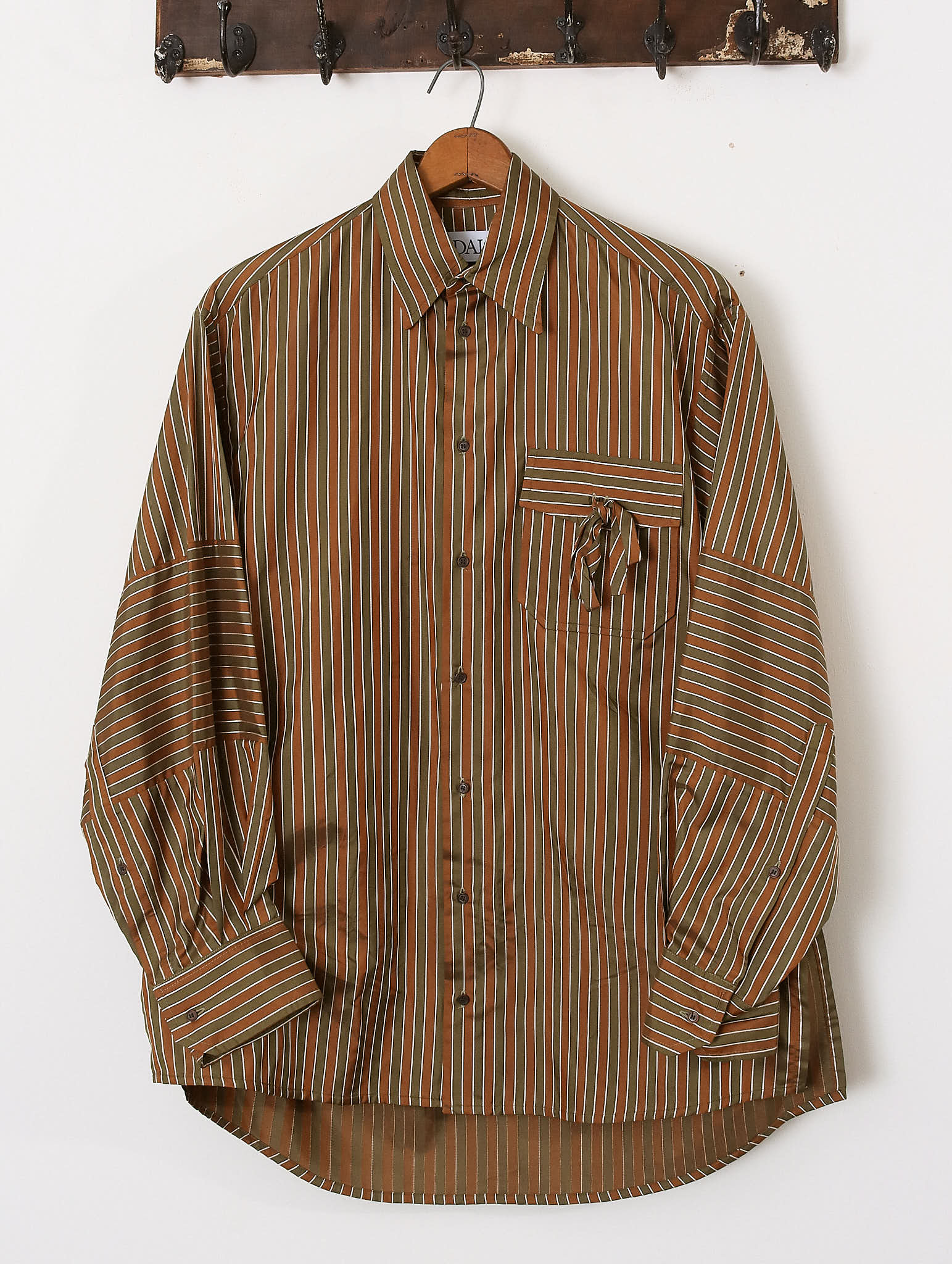 'Atkinson' Striped Silk Shirt - Archival Sale
