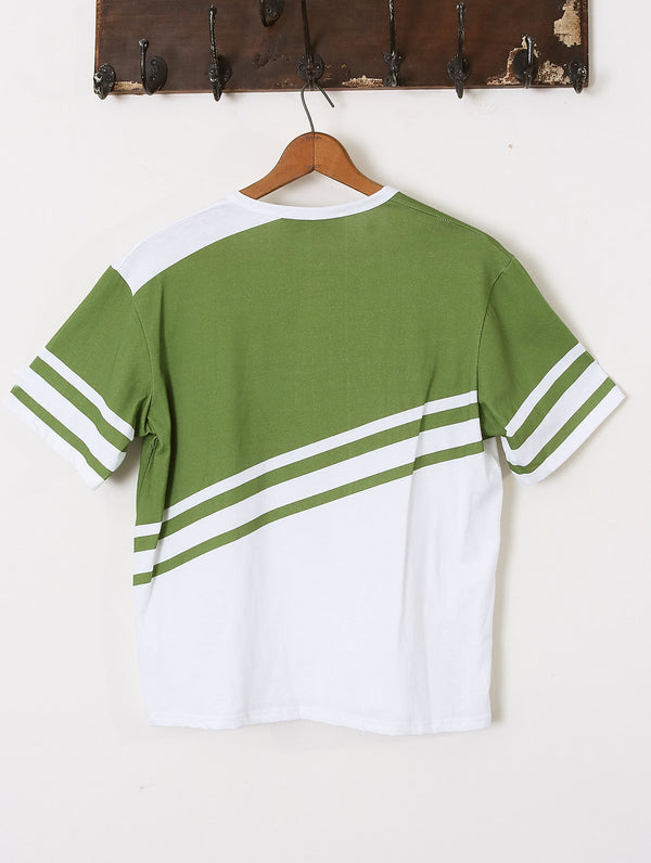 'Toby' Striped T-Shirt - Green - Archival Sale alternate view