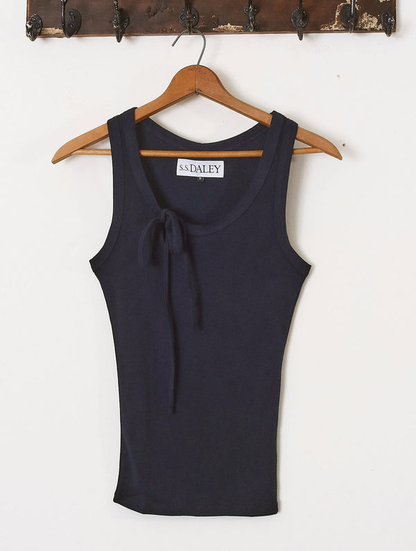 'Cochrane' Vest - Navy - Archival Sale