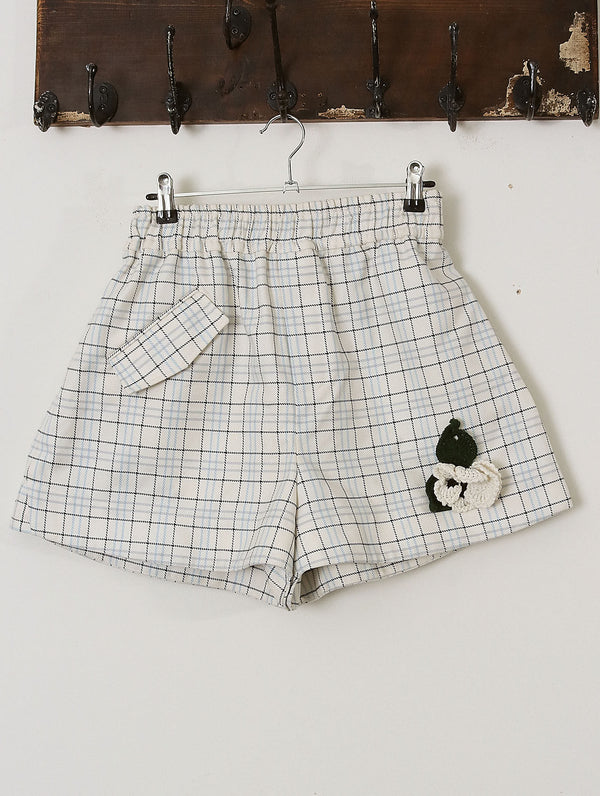 'Joel' Checked Shorts - Archival Sale