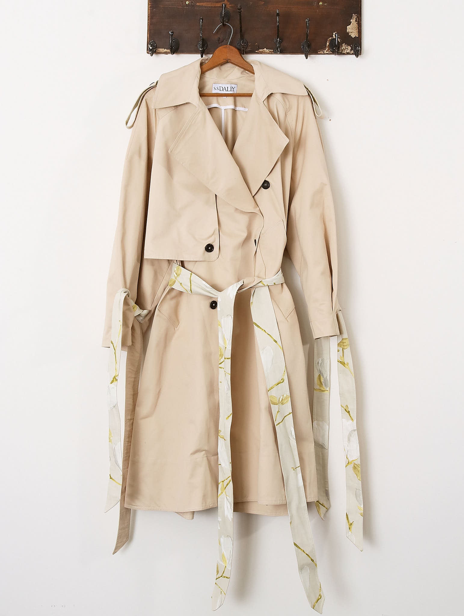 'Chamber' Trench Coat - Beige - Archival Sale