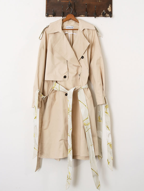 'Chamber' Trench Coat - Beige - Archival Sale