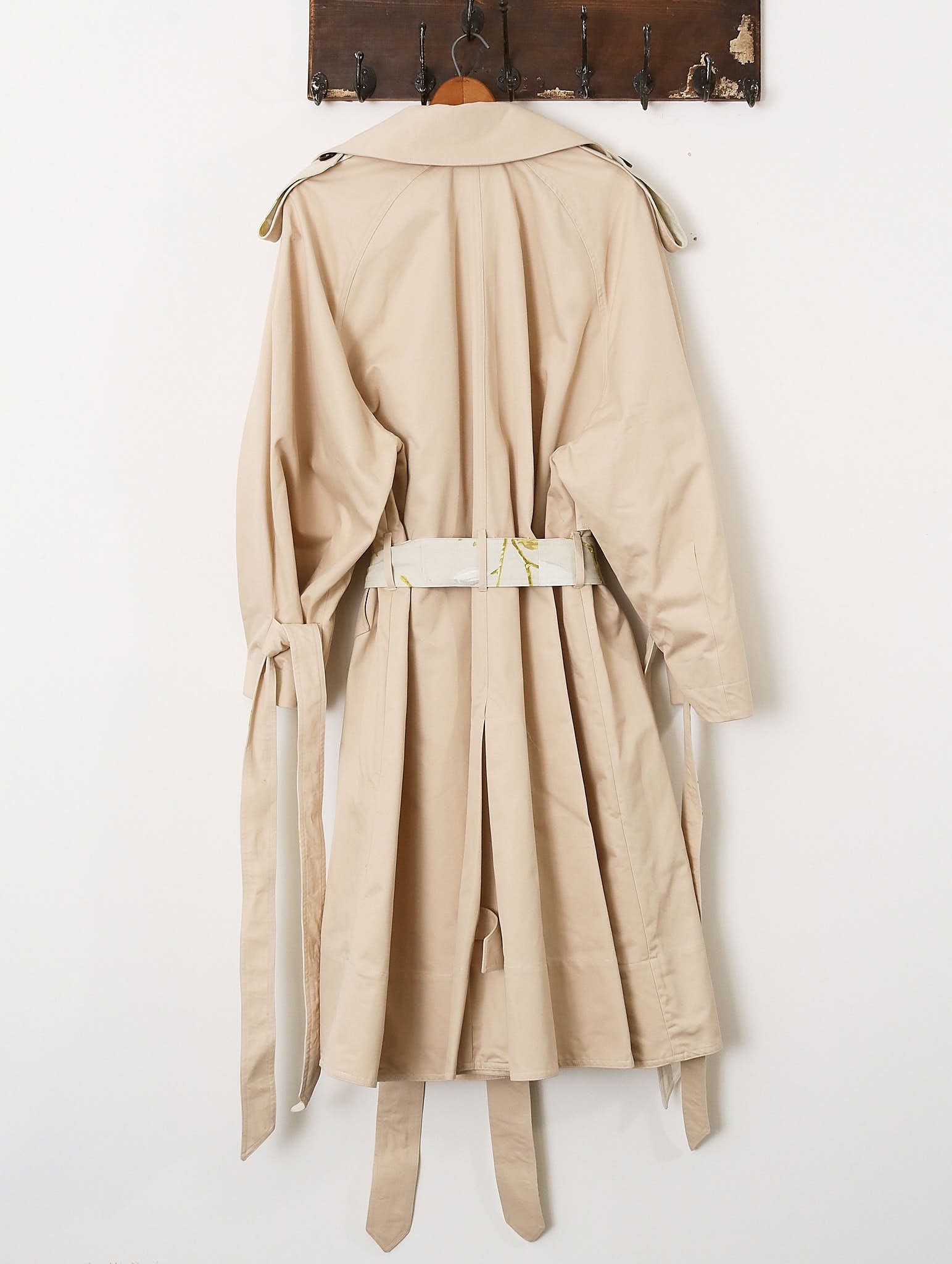 'Chamber' Trench Coat - Beige - Archival Sale