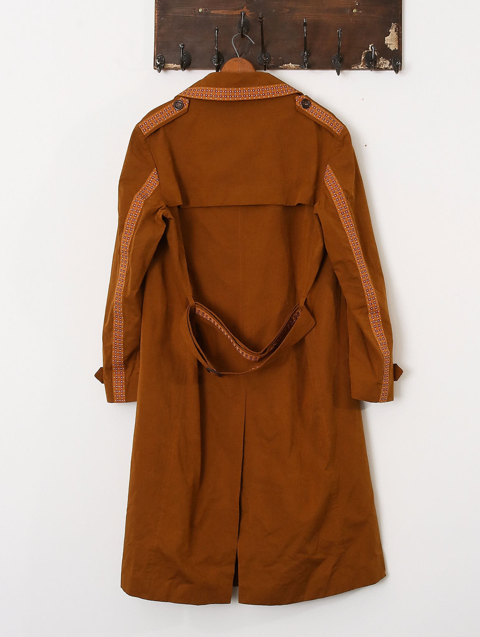 'Clementson' Trench Coat - Ochre - Archival Sale