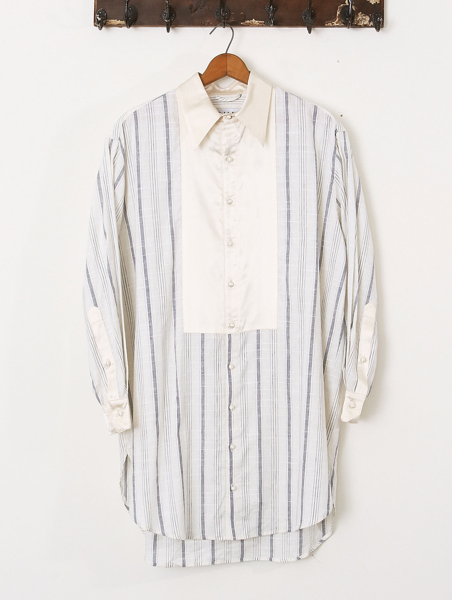 'Flyte' Nightshirt - Blue Striped - Archival Sale
