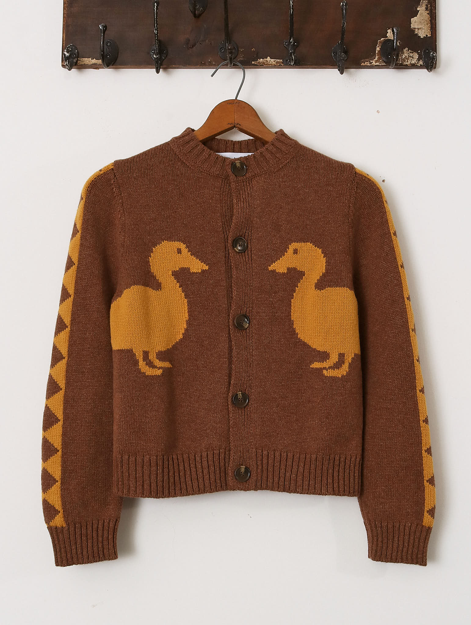 Jasper' Cardigan - Brown - Archival Sale
